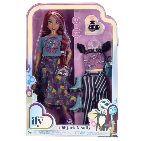 Disney ILY 4EVER Jack & Sally 12-inch Fashion Doll with 2 Outfits