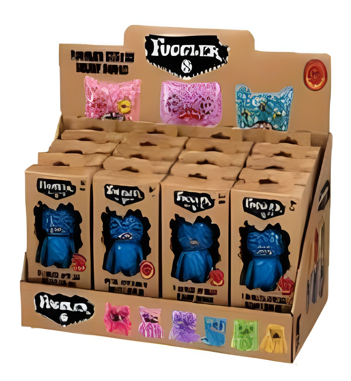 Fuggler 6" Squishy Stress Relief Squad - Assorted