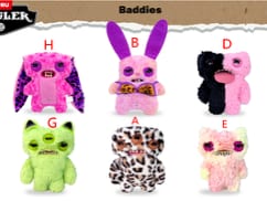 Fuggler 9" Baddies Collectible Plush Assortment