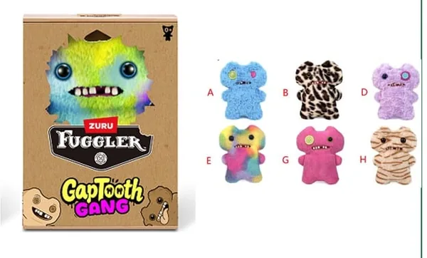 Fuggler 9" Gaptooth Gang Plush Assortment