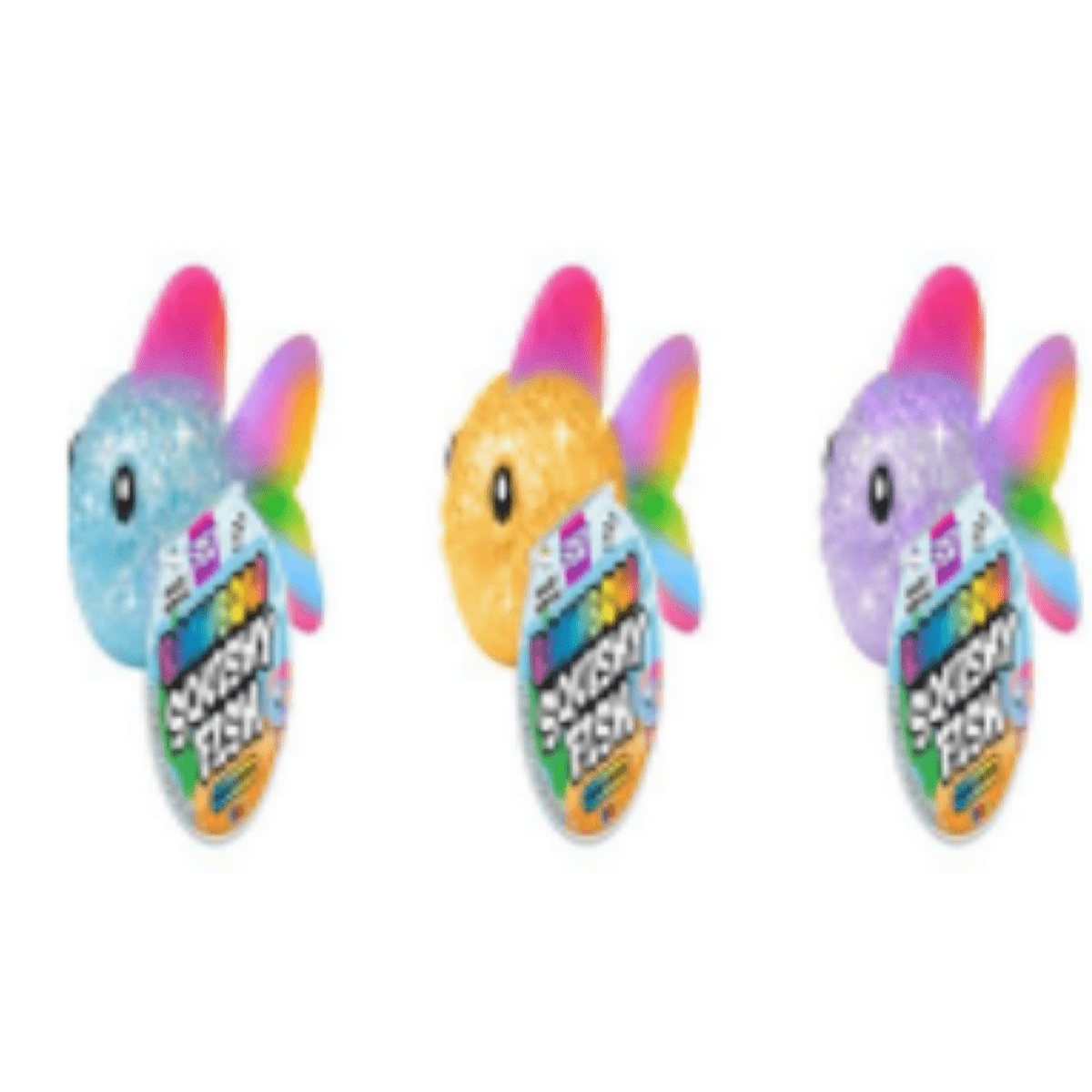 RMS 4.5" SQUISHY MALTOSE GOLD FISH 3 ASST