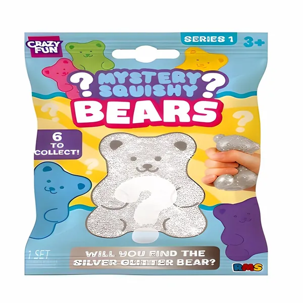 RMS 4" SQUISHY SCENTED MALTOSE BEAR & CAPYBARA  ASST 12PC PD