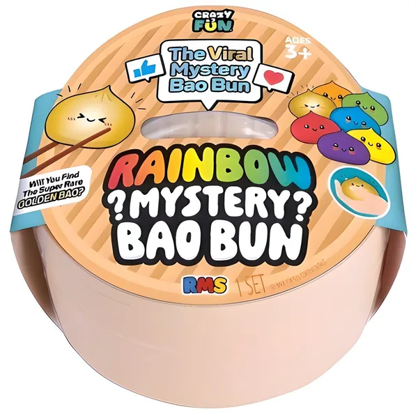 RMS RAINBOW 7 inch Dumpling Bao Bun