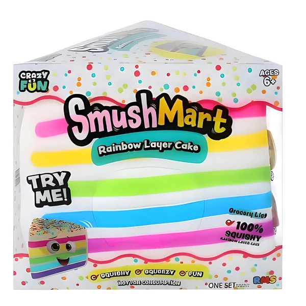 RMS Smushmart Fun Fetti Cake, 5 Inch