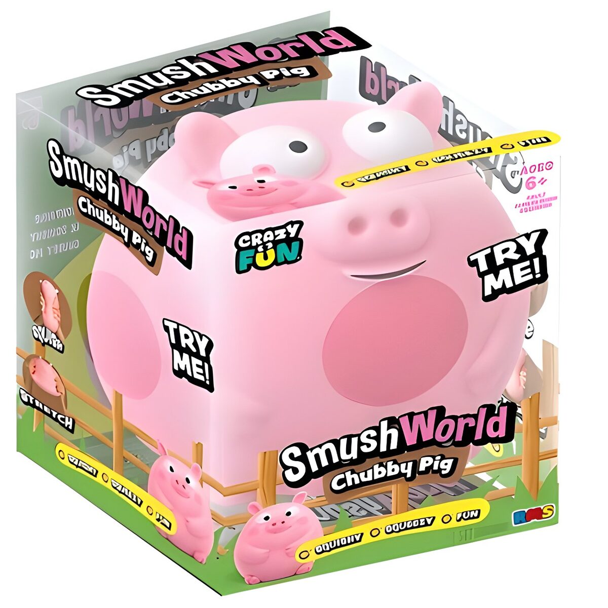 RMS SmushWorld Pig, 5 inch