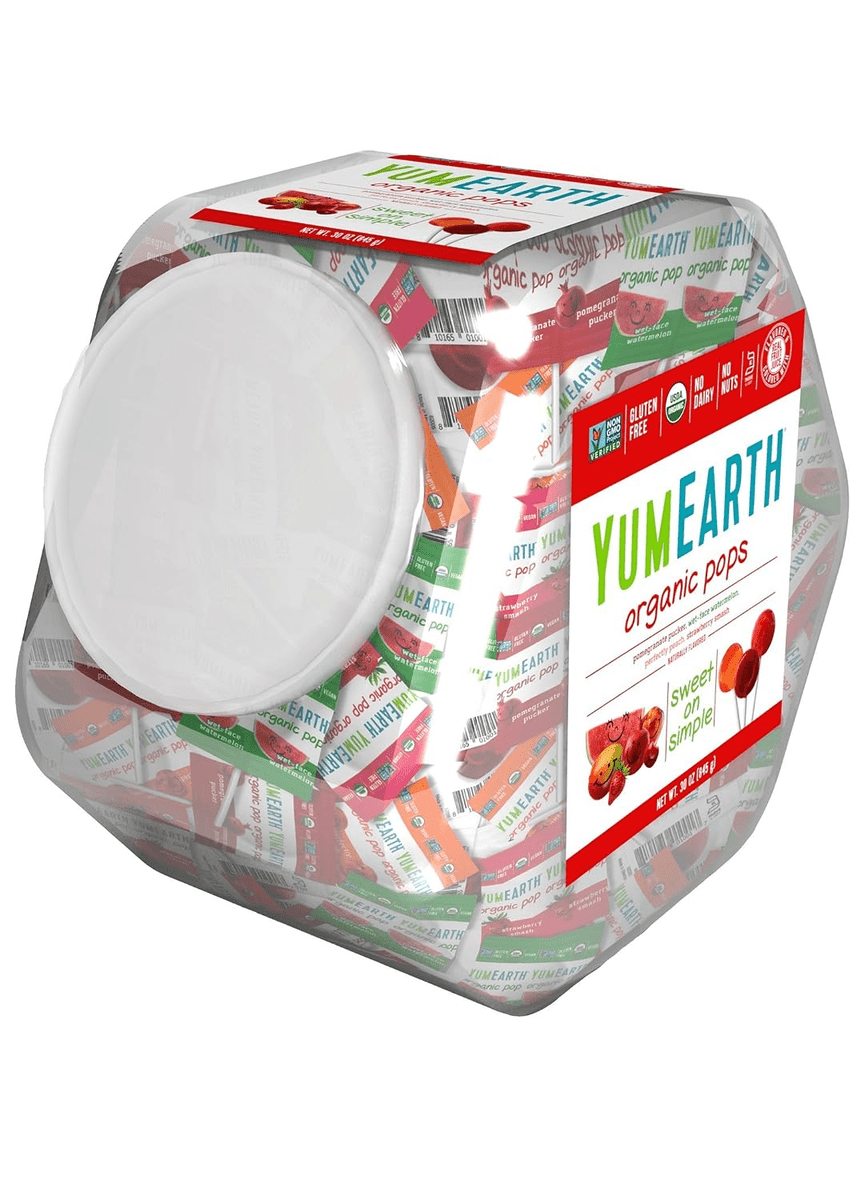 YumEarth Organic Lollipops 30.0oz Bin