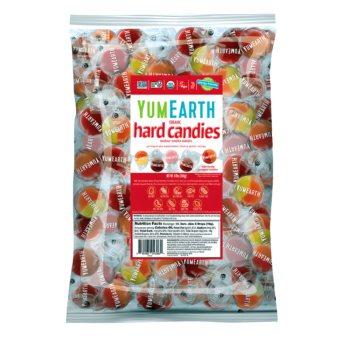 YumEarth Organic Fruit Drops 3.5 lb Bulk Bag