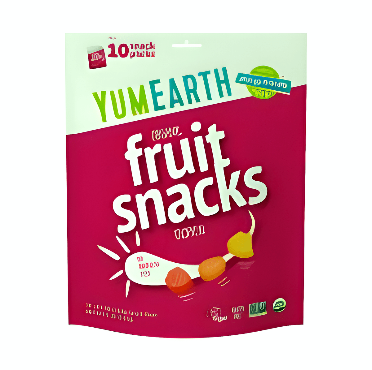 YumEarth Organic Tropical Fruit Snacks (10 Snack Packs) 7.0oz