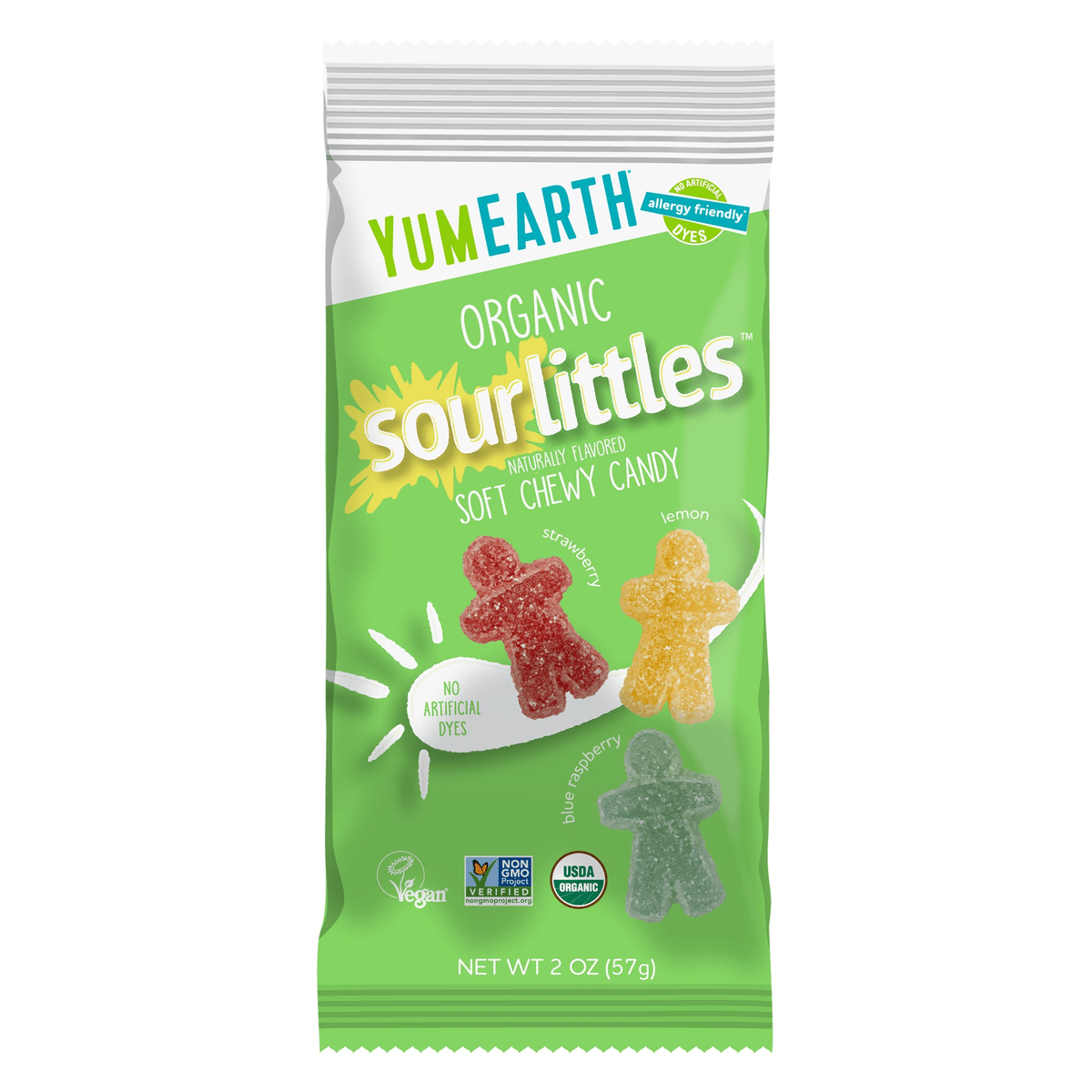 YumEarth Organic Sour Littles 2oz Grab n Go