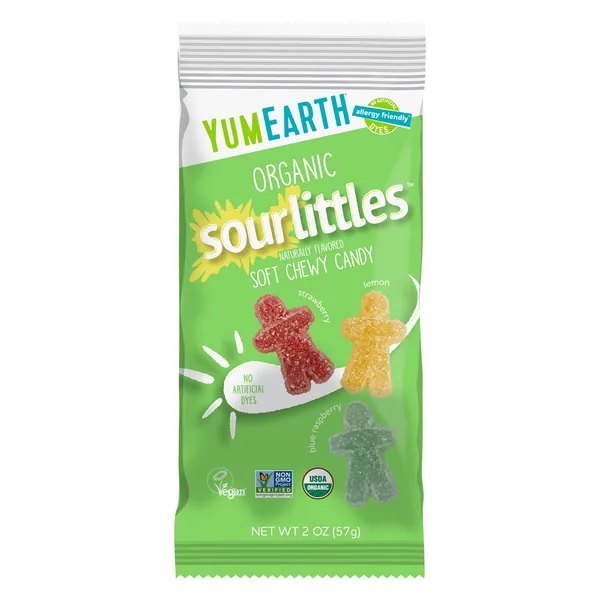 YumEarth Organic Sour Littles 2oz Grab n Go