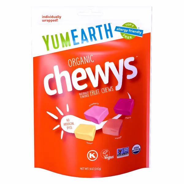 YumEarth Organic Chewys, 5.0oz