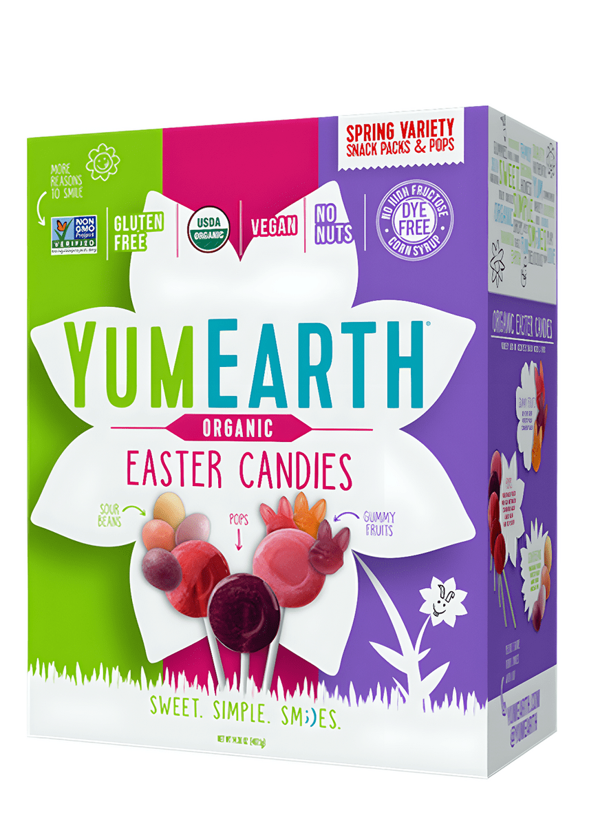 YumEarth Organic Pops + Jelly Beans + Gummy Fruits